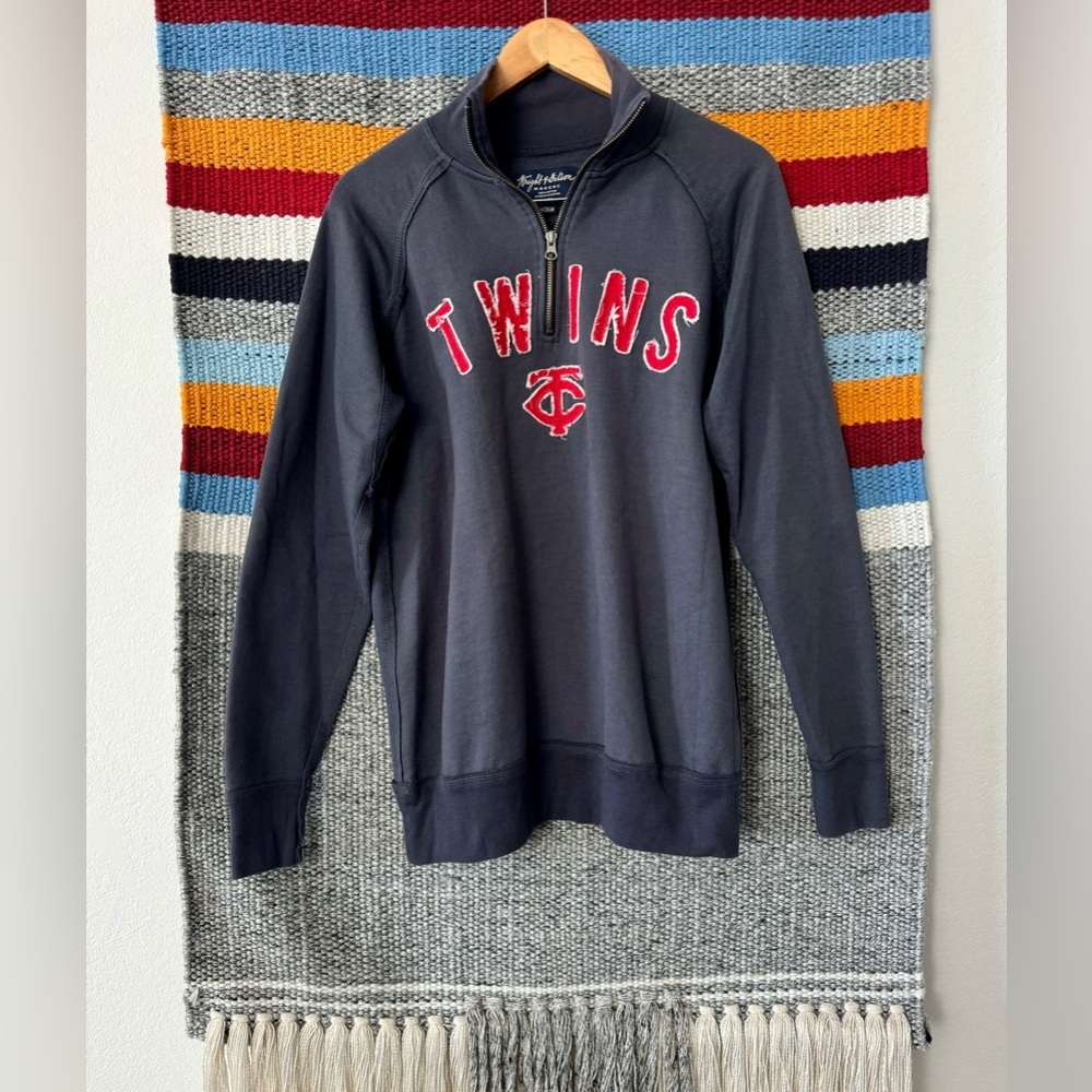 Minnesota Twins 1/4 Zip Pullover Sweater